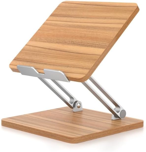 DIGITPLUS AP-2DP Tablet Wooden Folding Desktop Holder Portable