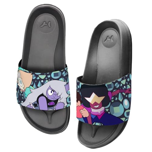 Steven Universe Pose Off Unisex Adult Slides Adjustable Flip Flop Sandals Officially Licensed Hypd Slydr Switch™3