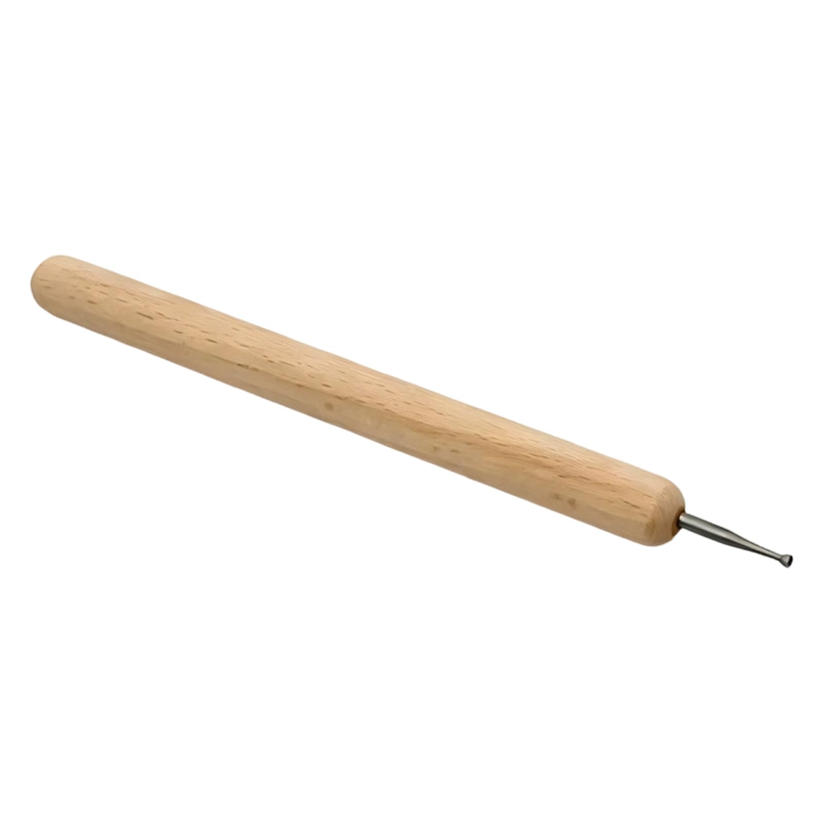 Ljmyy Professional Pottery Sculpting Stick Ergonomic Wooden Handle Metal Wire Ceramic Sanding Stick For Clay Pottery Sculpting