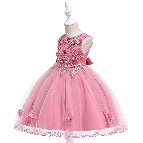 Flower Christmas Girl Dress Wedding Princess Tutu Party Events Teenage Girl Dress Ceremonies Kids Children Clothes2