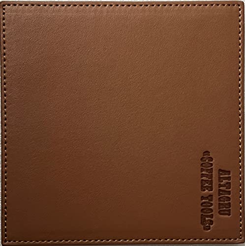 Tamping Matte Leder zum andrücken des Kaffeemehls von AlTaGru Coffee Tools Cover