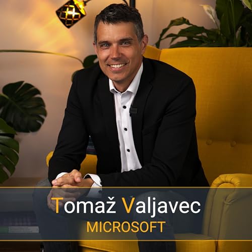『Bi na rumeni stol? #6 - Tomaž Valjavec: »Moja naloga je, da skrbim za nekaj, čemur se reče Azure, za 109 držav.«』のカバーアート