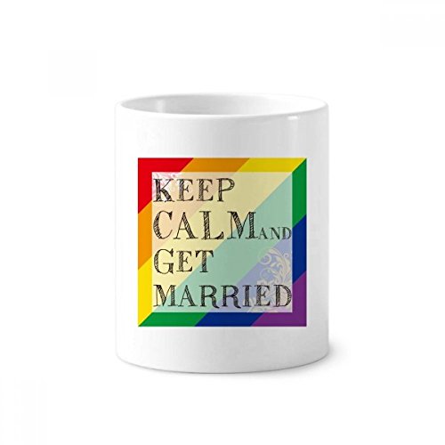 Cadeau LGBT porte-céramique arc-en-ciel pour célébrer un mariage ou un anniversaire
