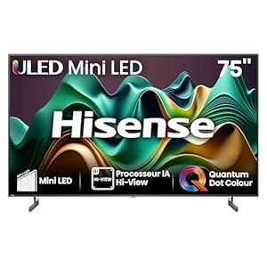 Téléviseur LED UltraHD 75 pouces Hisense 75U6NQ