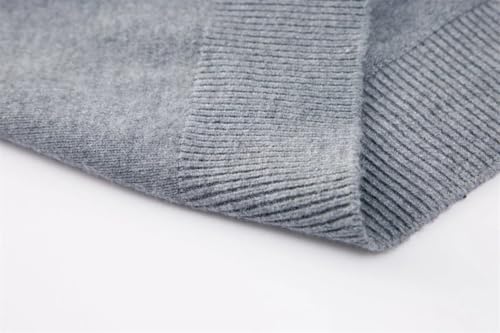 Suvoiier Men Slim Fit Casual Dress Sweater V-Neck Long Sleeve Pullovers Solid Color Sweater Warm Knitting Pullover Jumpers2