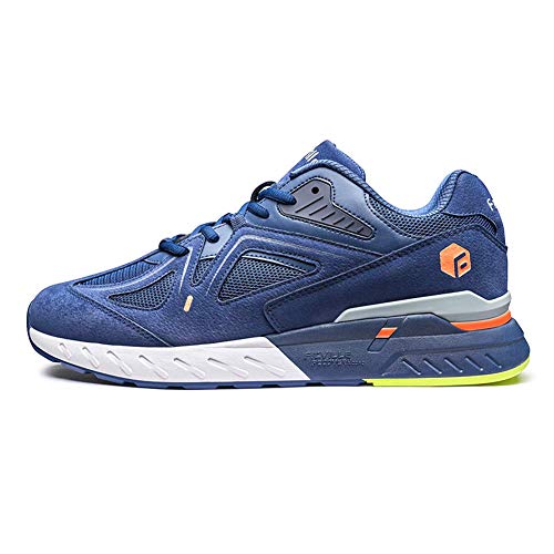 Fitville Women's Extra Wide Walking Shoes Wide Width Sneakers For Flat Foot Plantar Fasciitis Heel Pain Relief - Rebound Core (Majolica Blue, 8 X-Wide) #TOP1