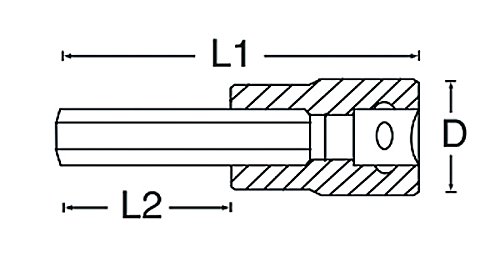 Signet S22889 Hex Bit Socket 3/8 Drive 9mm
