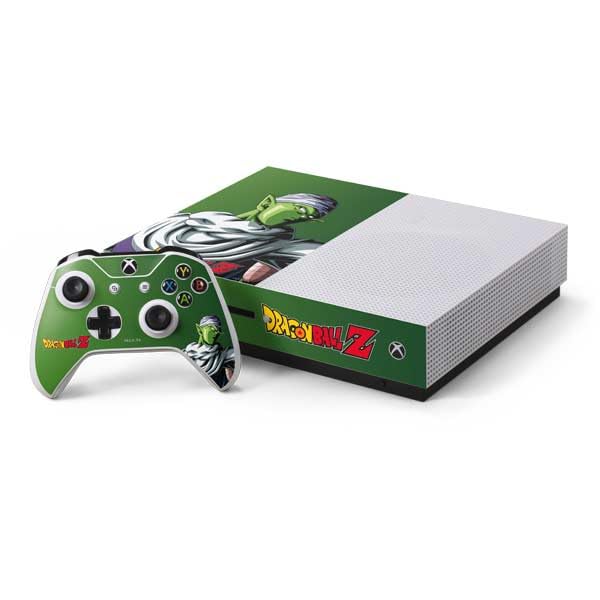 Skinit Decal Gaming Skin Compatible with Xbox One S Console and Controller Bundle - Officially Licensed Dragon Ball Z Goku Portrait Design