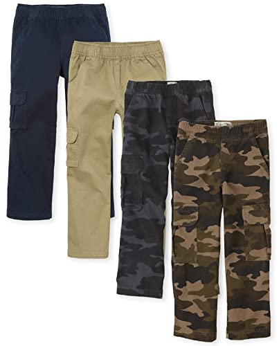 Image of The Children's Place Boys' Pull on Cargo Pants, Multipacks