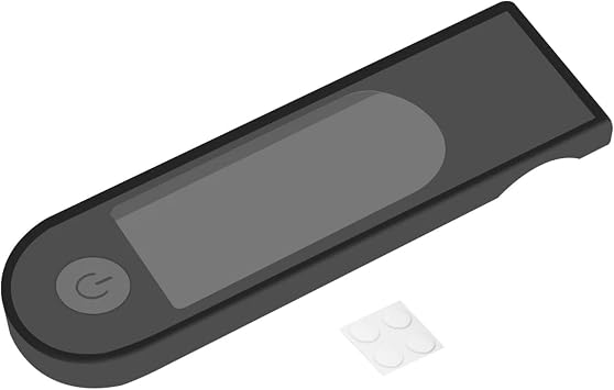 Silicone Panel Protector Compatible with Xiaomi 4 Ultra Electric Scooter Display Screen Case Dash Board Panel Waterproof Cover AccessoriesBlack