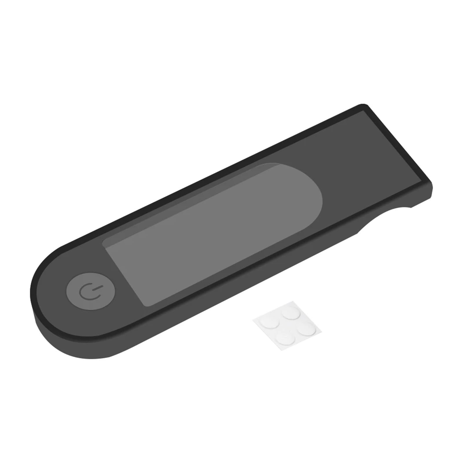 ziyany Protector de Panel de Silicona Compatible con Xiaomi 4 Ultra Scooter eléctrico Pantalla de visualización Panel de Tablero Accesorios de Cubierta Impermeable(Black)