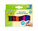 CRAYOLA MyFirst Jumbo Coloring Pencils, Easy to Grasp, Perfect for Toddlers, Kids 12 Months Old, Multicolored (8 Pieces)