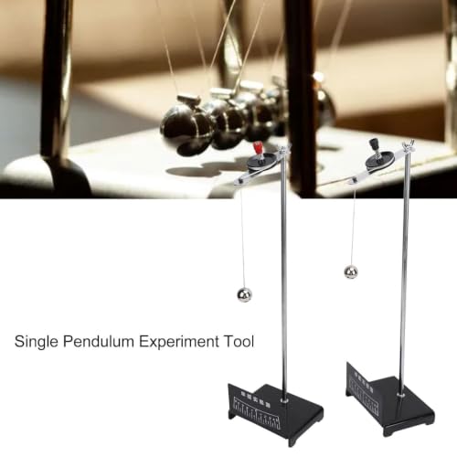 2PCS Simple Harmonic Vibration Law of Motion and Vibration of Pendulum Experimenter. Experimental Teaching of Measuring Gravity Acceleration in Physics and Mechanics. Single Swing Physics - Image 4