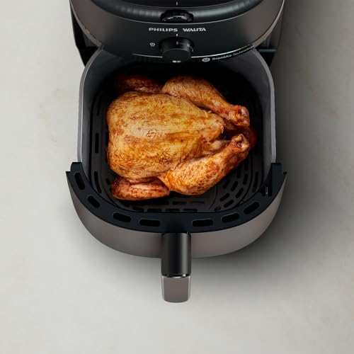 Fritadeira Airfryer Série 1000 XL, Philips Walita, 4,2 litros, Tecnologia RapidAir, Preta, 2 anos de garantia, 220v – NA120/09