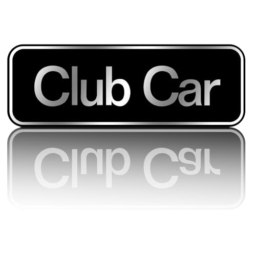 LY 5KYSON Golf Cart Name Plate for Club Car Tempo