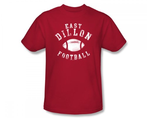 Friday Night Lights - East Dillon FuÃ?ball Slim Fit Adult T-Shirt in Rot, XX-Large, Red für 32,00 EUR bei amazon.de Bild: Friday Night Lights - East Dillon FuÃ?ball Slim Fit Adult T-Shirt in Rot, XX-Large, Red für 32,00 EUR bei amazon.de