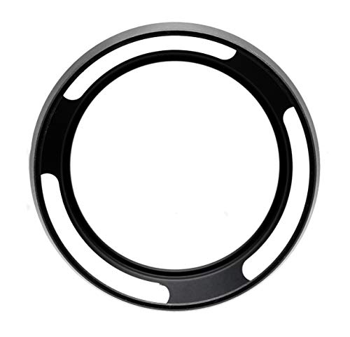 Image of Fotasy Metal Curved Lens Hood - 40.5mm Vented Hood for Fuji, Leica, Olympus, Panasonic, Sony Lenses