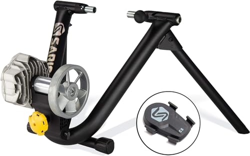 Saris Fluid2 Smart Equipped Indoor Bike Trainer, Includes Speed Sensor, Made in The USA - Thumbnail 2