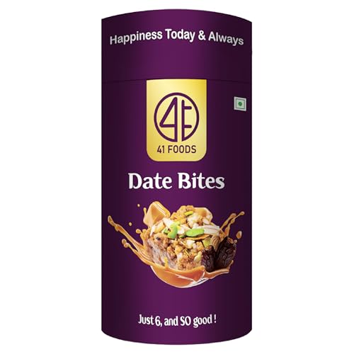 Image of 41 Foods Premium Classic Date Bites | Dates Burfi | 200g