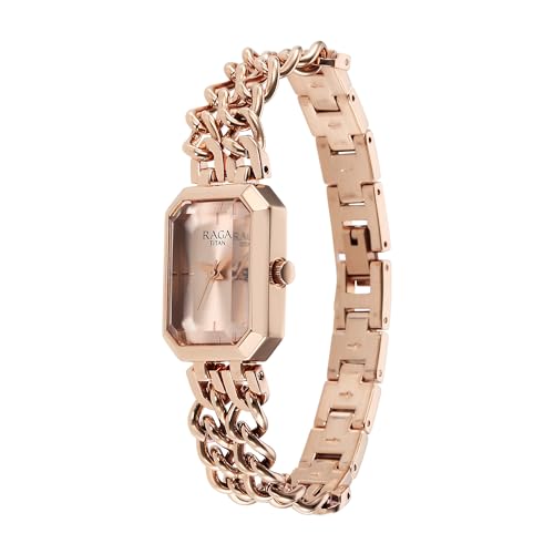 Titan Raga Showstopper Rose Gold Watch - Image 4
