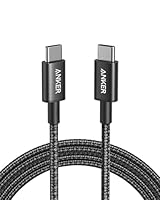 Anker USB C Charger Cable (6ft 100W), USB 2.0 Type c Charger Fast Charging for iPhone 16/15 / 15Pro / 15Plus / 15ProMax MacBook Pro 2020, iPad Pro 2020, iPad Air 4, Samsung Galaxy S23+/S23 Ultra