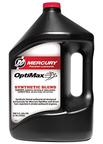 mercury 2 stroke oil - 3 X Mercury Optimax /DFI 2-Cycle Outboard Oil 1 Gallon 92-858037K01