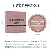 HHLTOH Matte Warm Brown Cream Contour Palette – Lightweight, Blendable Monochrome Powder Base for All Skin Tones, Face Makeup for Women & Men, Vegan & Cruelty-Free, Paleta de Contorno en Crema Mate 01
