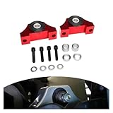 Engine Billet Motor Torque Mount Kit Compatible with Honda Civic EG EK D15 D16 B16 B18 B20 92-00 Engine Mounting Bracket(1 Pair)