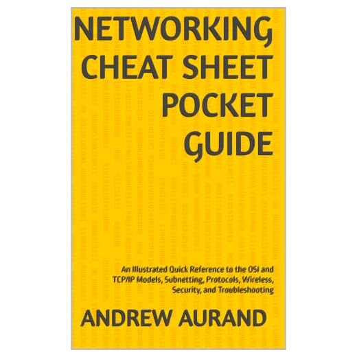 Networking Cheat Sheet Pocket Guide: An Illustrated Quick Reference to the OSI and TCP/IP Models, Subnetting, Protocols, Wireless, Security, and Troubleshooting