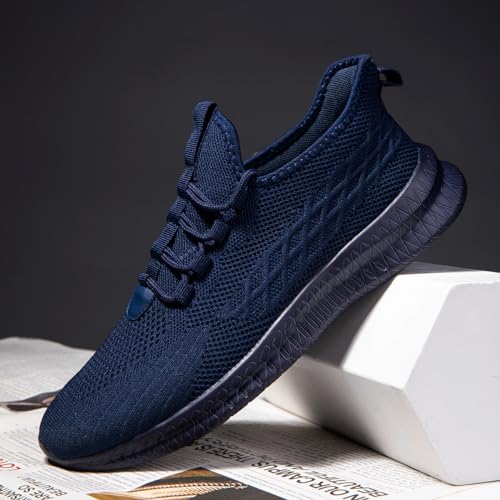Image of Mens Slip On Walking Shoes Sneakers Running Shoes Trainers Athletic Gym Fitness Sport Shoes Non Slip Breathable Mesh Workout Fashion Breathable Comfortable