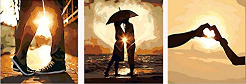 YXQSED Pacchetto di 3 Cornice di Legno Dipingere