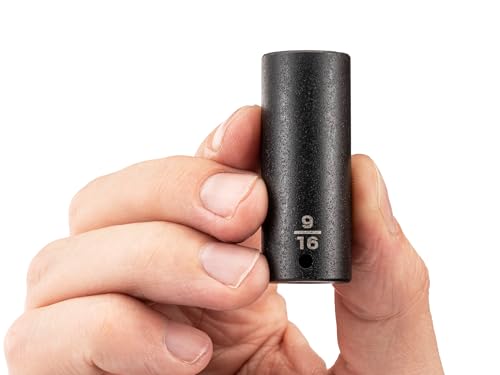 Image of TEKTON 1 /4 Inch Drive x 9 /16 Inch Deep 12-Point Impact Socket | SID03214