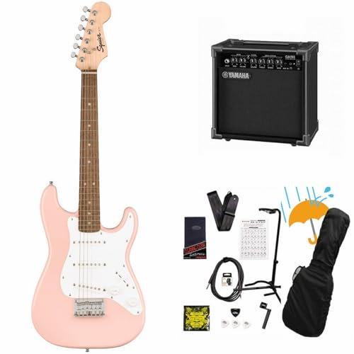 Squier/Mini Stratocaster Laurel Fingerboard Shell Pink ~jGLM^[ GA15IIAvtS҃ZbgR