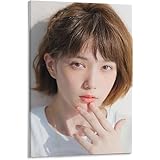 かわいい本田翼セクシー壁飾り写真（24） ウォールアート キャンバス 印刷 画像 ポスター 壁の絵 壁掛け 壁飾り 誕生日ギフト ホーム装飾12x18inch(30x45cm)