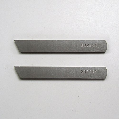 ckpsms KUNPENG - Couteau inférieur pour Machines de surjeteuses industrielles Pegasus E-Series # 202295 (2 pièce)