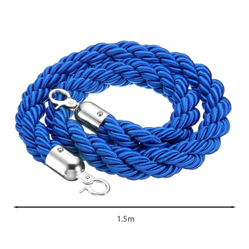 Sarini Säulenseil, Drehsäulenseil, Isoliergurthakenseil, Geeignet Für Hotelsäulen/Warteschlangenteiler/Kontrolleinrichtungen/Clubs/Banken/Krankenhäuser/Öffentliche Außen- Und Innenbereiche