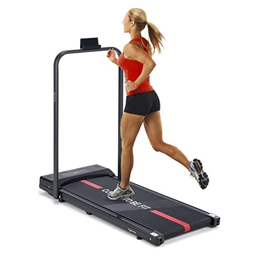 Lifelong Treadmill LLTM162 Fit Pro 2HP Peak DC Motorized|Under Desk Treadmill| Home Workout | Max Speed 8 Km/Hr | Walking Pad | Max User Weight 110 Kg | Black