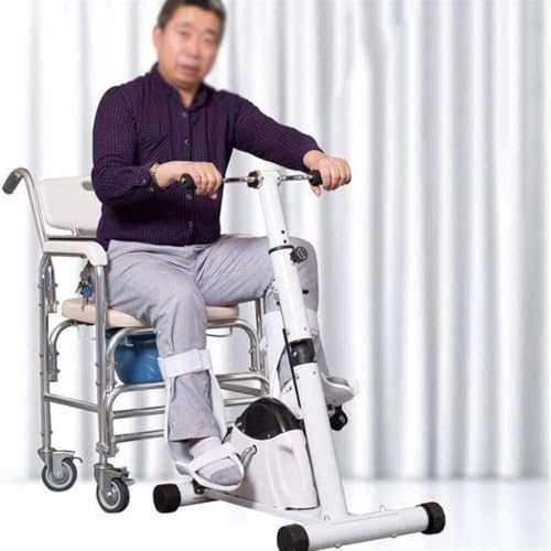 Image of Electric Pedal Mini Rehabilitation Exerciser for Arm & Foot, Adjustable Resistance Stroke Rehab Equipment, Portable Exercise Bike