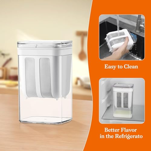 Image of Storescent Greek Yogurt & Hung Curd Maker -1100ml Fine Mesh Strainer with Lid, Curd Strainer Box for Homemade Yogurt, Cheese & More | Home & Kitchen Essential