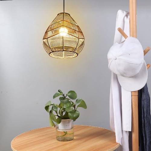 Pantalla de luz tejida artesanal para iluminar tus momentos más cálidos en casa 7