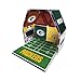 CreateOn Green Bay Packers NFL Fan-Tiles Magnetic Match-Up Tiles | 17-Piece Building Set for Kids & Adults | Officially Licensed NFL Team Collectibles | Build, Play & Display (All 32 Teams Available)