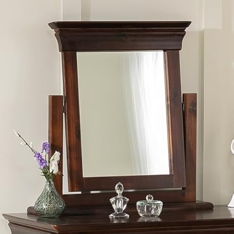 The Furniture Market Adjustable Angle Dressing Table Mirror Cover