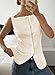 BLENCOT Women's Vest Top Sleeveless Slim Fitted Button Down Knit Vests Stretchy Textured Jacquard Tops for Going Out Fashion 2026 Beige Medium