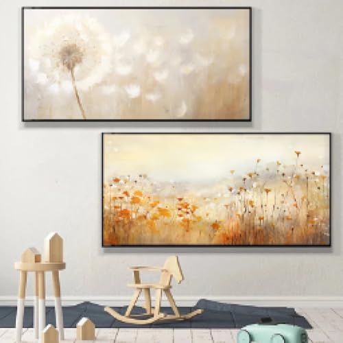 Peinture Salon Chambre Sans Cadre | Habillez vos Grands Murs Vides