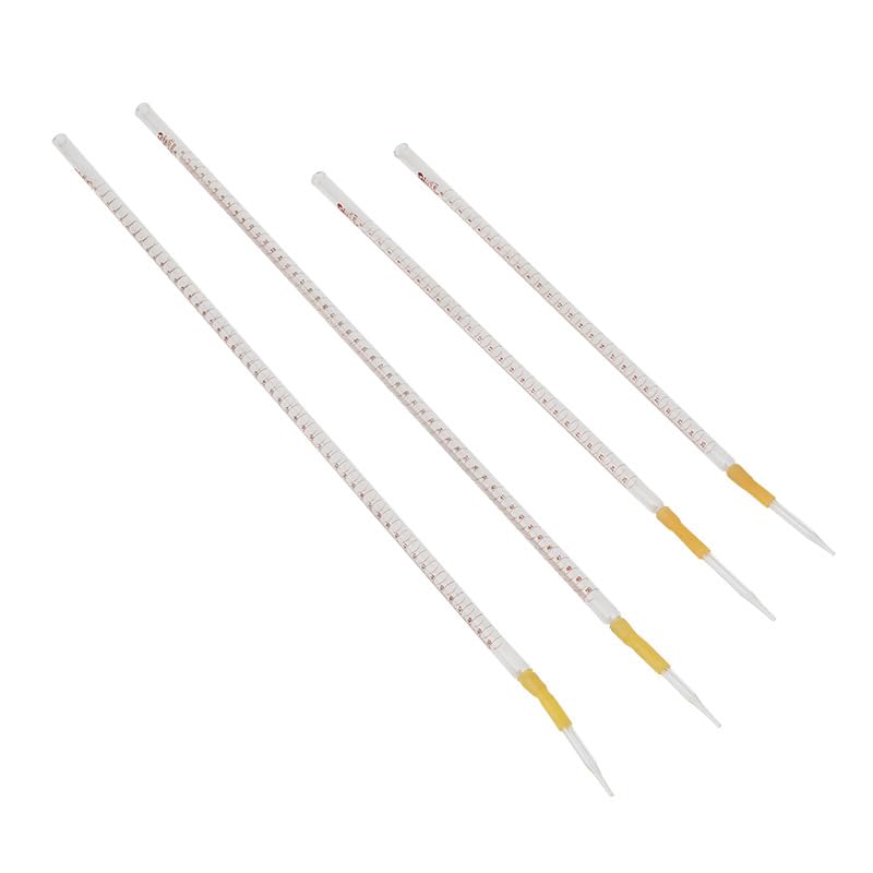 Buretta in Vetro Classe A con Rubinetto PTFE per Titolazione Acida & Alcalina – Alta Precisione 10-50ml Vetro Borosilicato(White alkali 10ml)