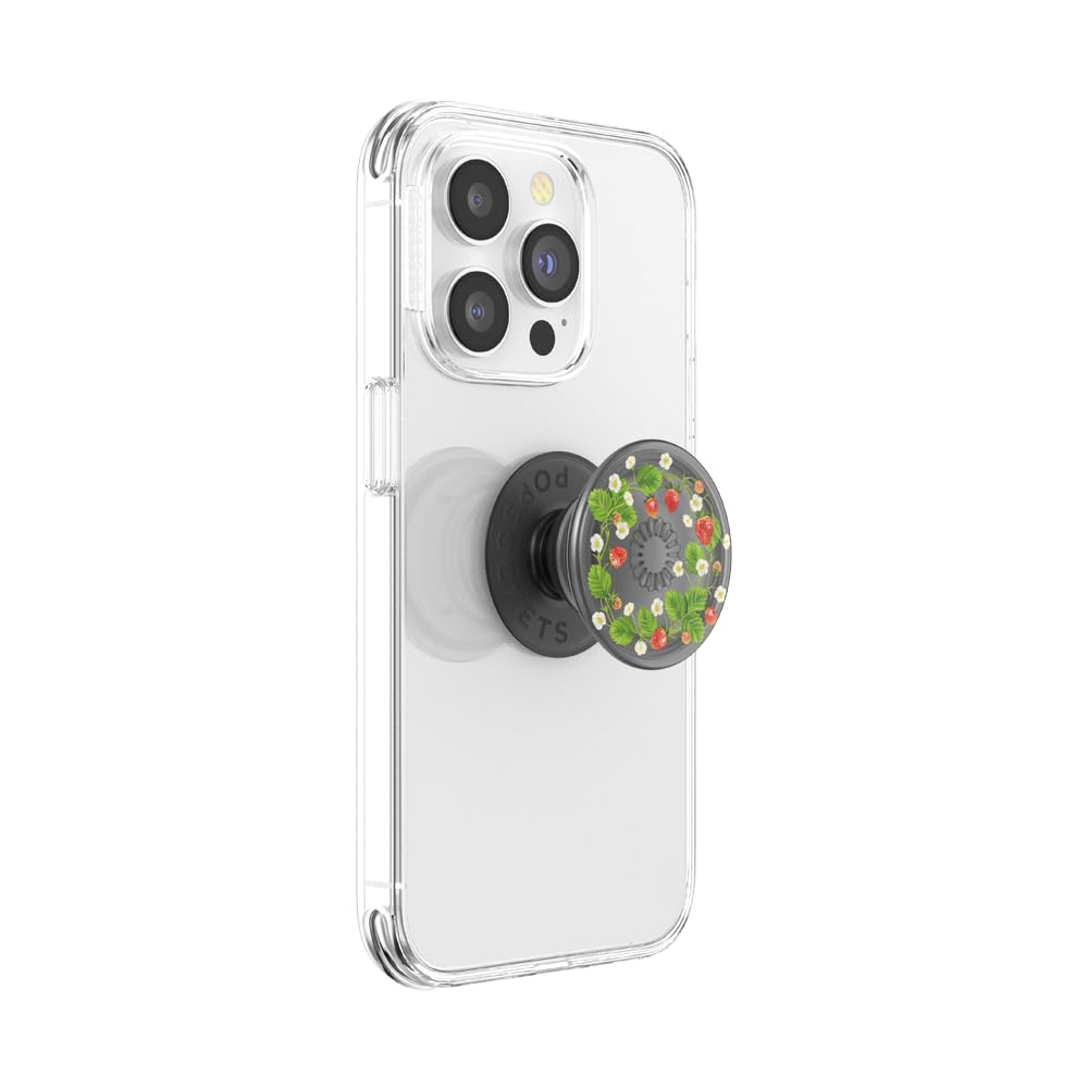 PopSockets : PopGrip Plant - Support et poignée Extensible fabriqué avec des matériaux à Base de Plantes avec Un Dessus Interchangeable pour Smartphones et tablettes - Happy Blues PopSockets : PopGrip Plant - Support et poignée Extensible fabriqué avec des matériaux à Base de Plantes avec Un Dessus Interchangeable pour Smartphones et tablettes - Happy Blues