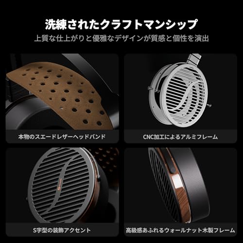 Fosi Audio i5 開放型 平面磁気 ヘッドホン の商品画像 4