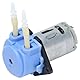 Peristaltische Dosierpumpe, Mikrodosierung Peristaltische Pumpe, DC 12V Peristaltikpumpe Flüssigkeitsdosierung Messung Mini Selbstansaugpumpe für Aquarium Laboranalyse