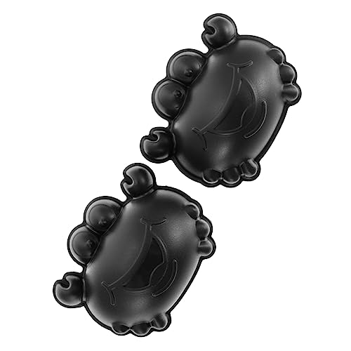 Hohopeti 磁気ブラシ キット スクレーパー ーニングスポンジ ワイパー 魚 真空 空気 水槽 ーナー掃除機 磁気タンク ーナー 水族館の道具 ダクト 戦車 Abs Black