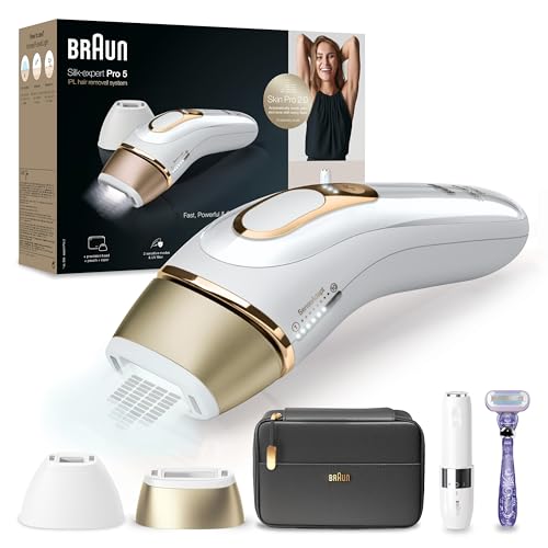 Braun Luz Pulsada Silk-expert Pro 5 PL5149 Depiladora IPL, Reducción Del Vello Visible En Casa,...